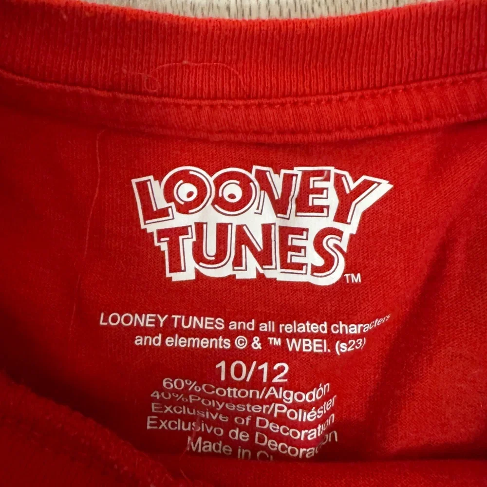 Looney Tunes Red T-Shirt and Shorts Set